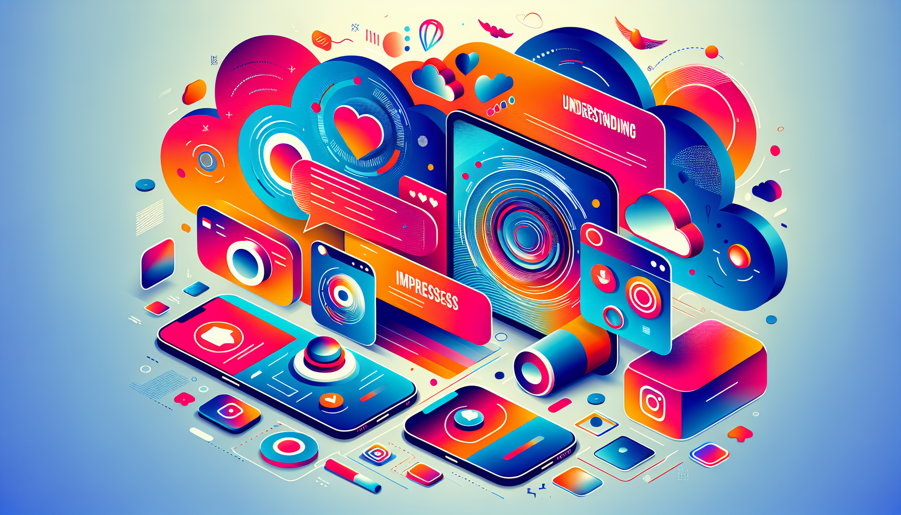 Que son las impresiones y como ver las en diferentes redes sociales.